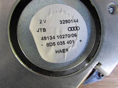 Audi TT Mk1 8N Rear Speaker, Left 8D50354014